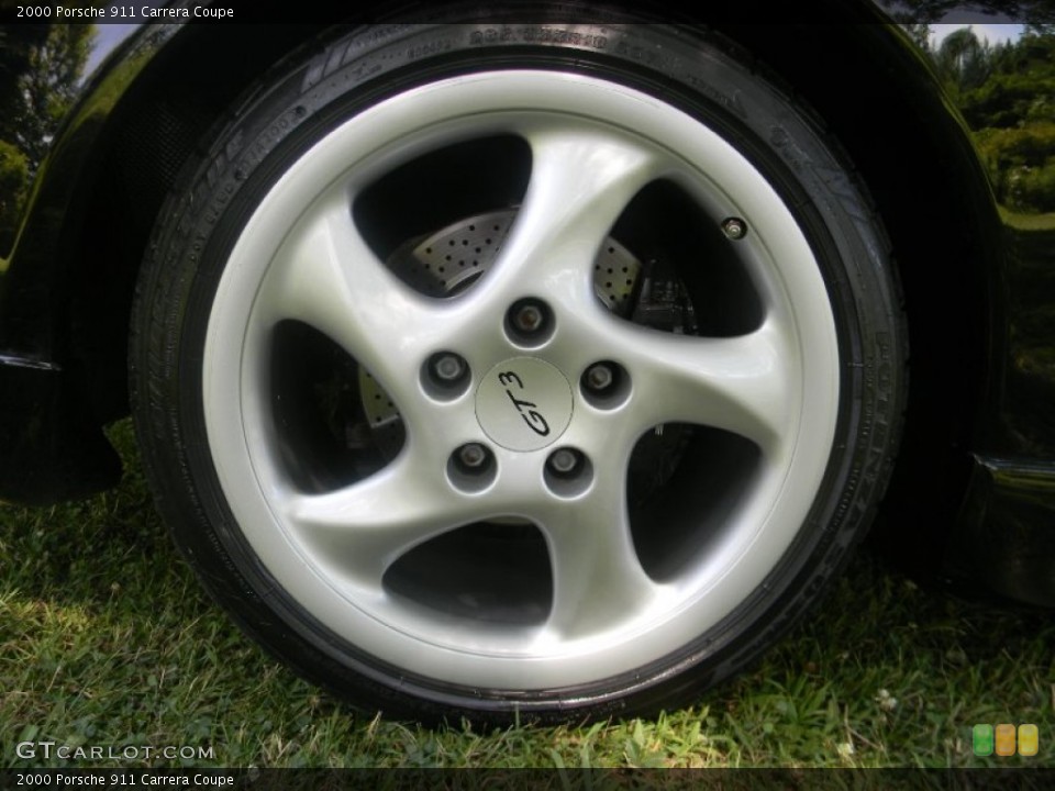 2000 Porsche 911 Carrera Coupe Wheel and Tire Photo #68471881