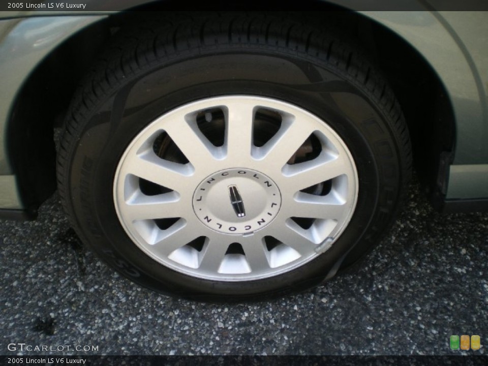 2005 Lincoln LS V6 Luxury Wheel and Tire Photo #68473219
