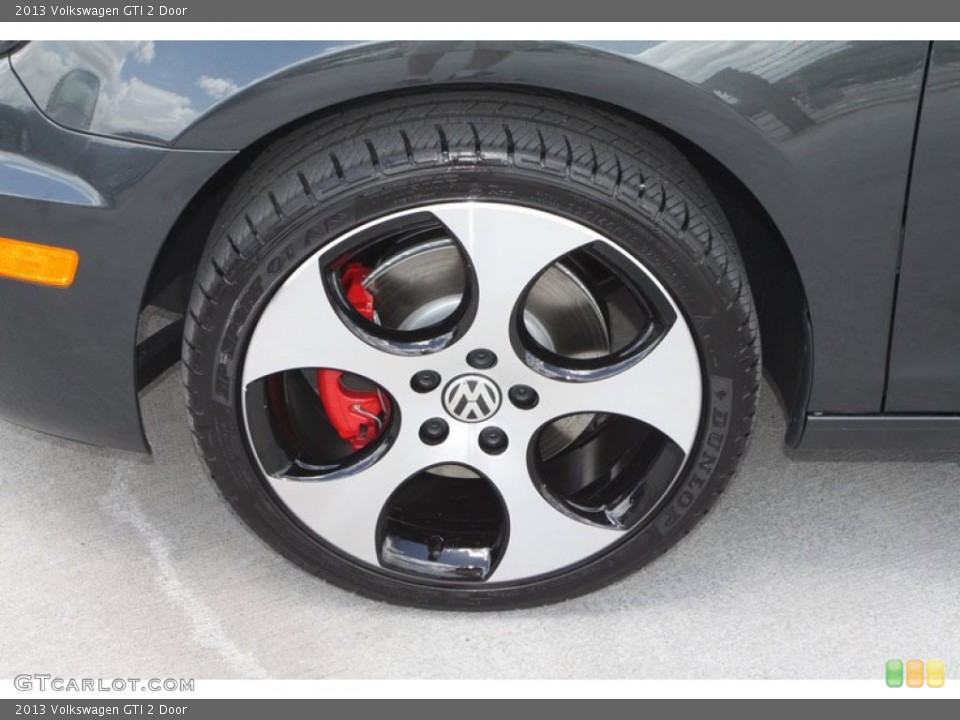 2013 Volkswagen GTI 2 Door Wheel and Tire Photo #68479498