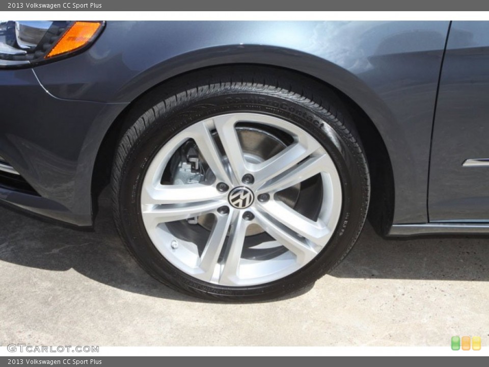 2013 Volkswagen CC Sport Plus Wheel and Tire Photo #68480215