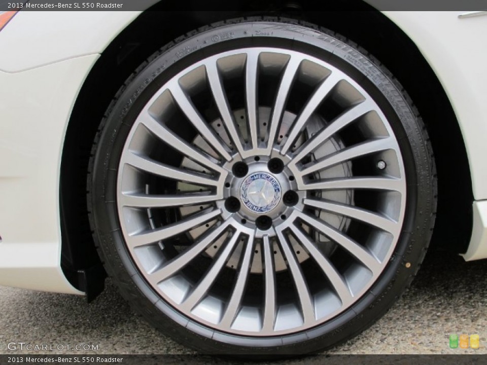 2013 Mercedes-Benz SL 550 Roadster Wheel and Tire Photo #68480299