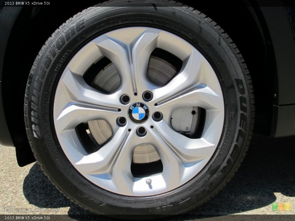 2013 BMW X5 xDrive 50i Wheel and Tire Photo #68480662