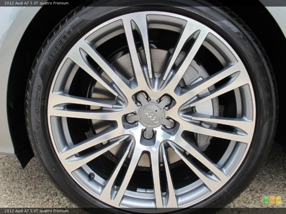 2012 Audi A7 3.0T quattro Premium Wheel and Tire Photo #68480992