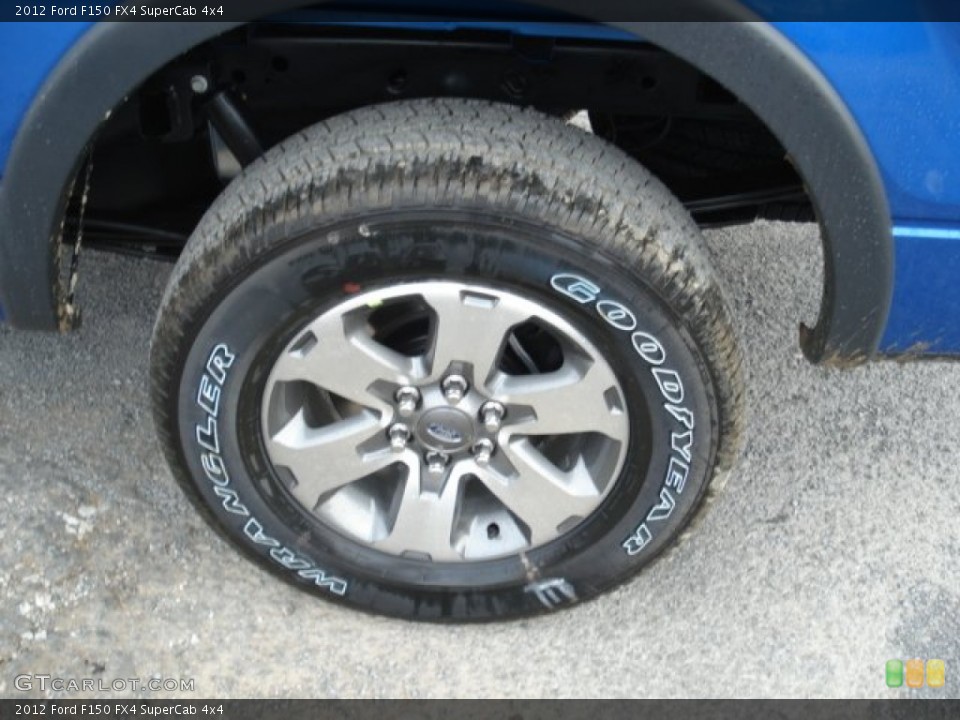 2012 Ford F150 FX4 SuperCab 4x4 Wheel and Tire Photo #68488872