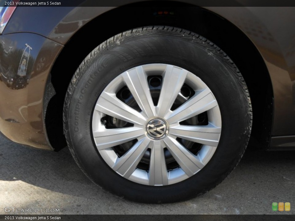 2013 Volkswagen Jetta S Sedan Wheel and Tire Photo #68494608