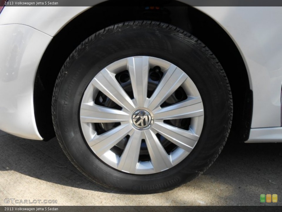 2013 Volkswagen Jetta S Sedan Wheel and Tire Photo #68494819
