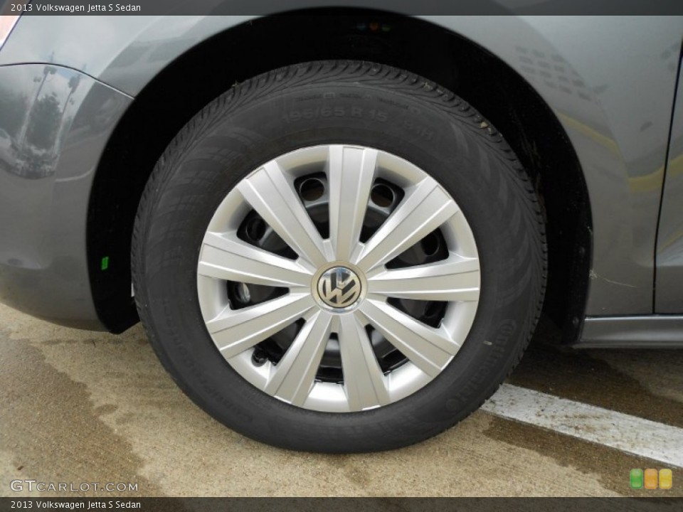 2013 Volkswagen Jetta S Sedan Wheel and Tire Photo #68495077