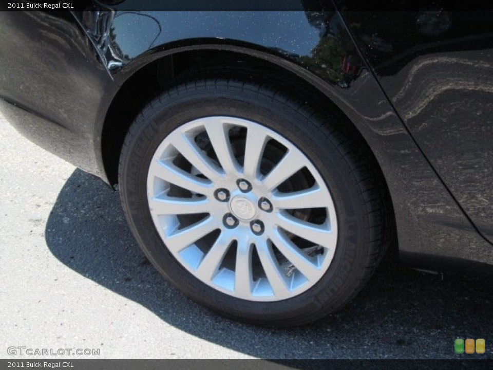 2011 Buick Regal CXL Wheel and Tire Photo #68501901