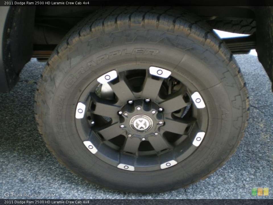 2011 Dodge Ram 2500 HD Custom Wheel and Tire Photo #68505229