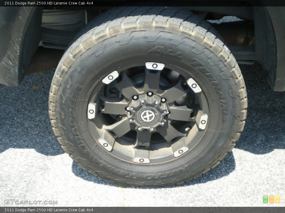 2011 Dodge Ram 2500 HD Custom Wheel and Tire Photo #68505235