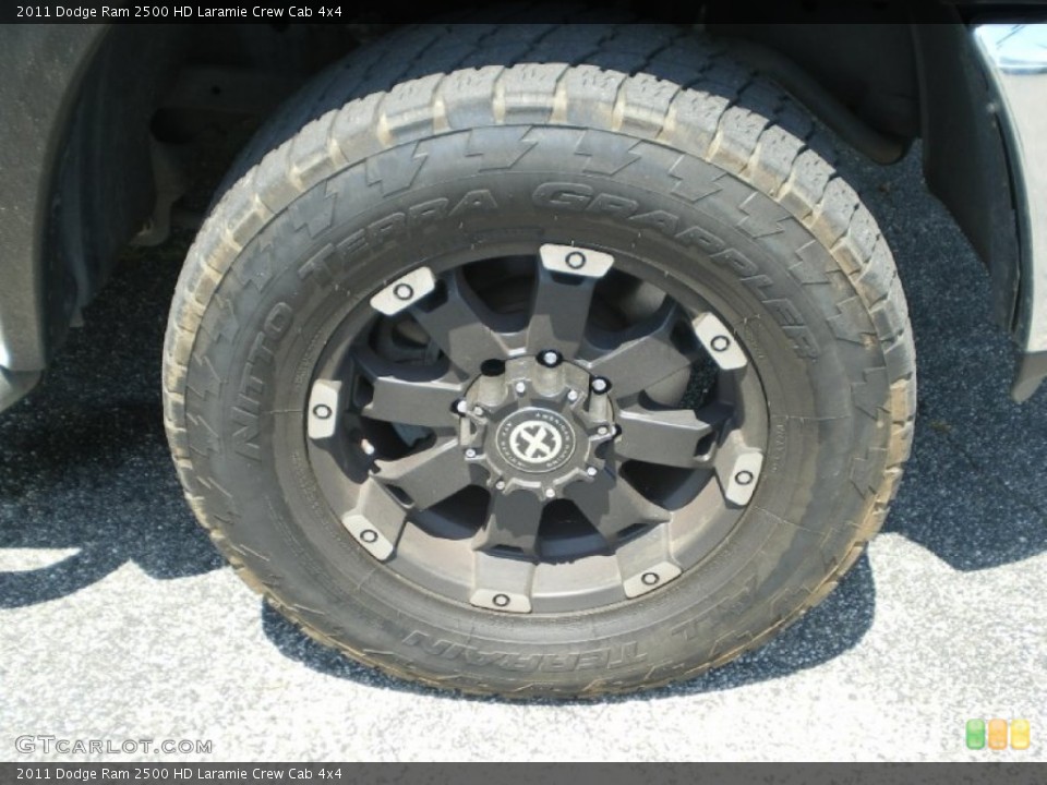 2011 Dodge Ram 2500 HD Custom Wheel and Tire Photo #68505244
