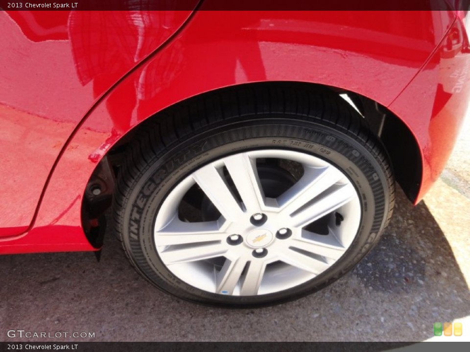 2013 Chevrolet Spark LT Wheel and Tire Photo #68507479