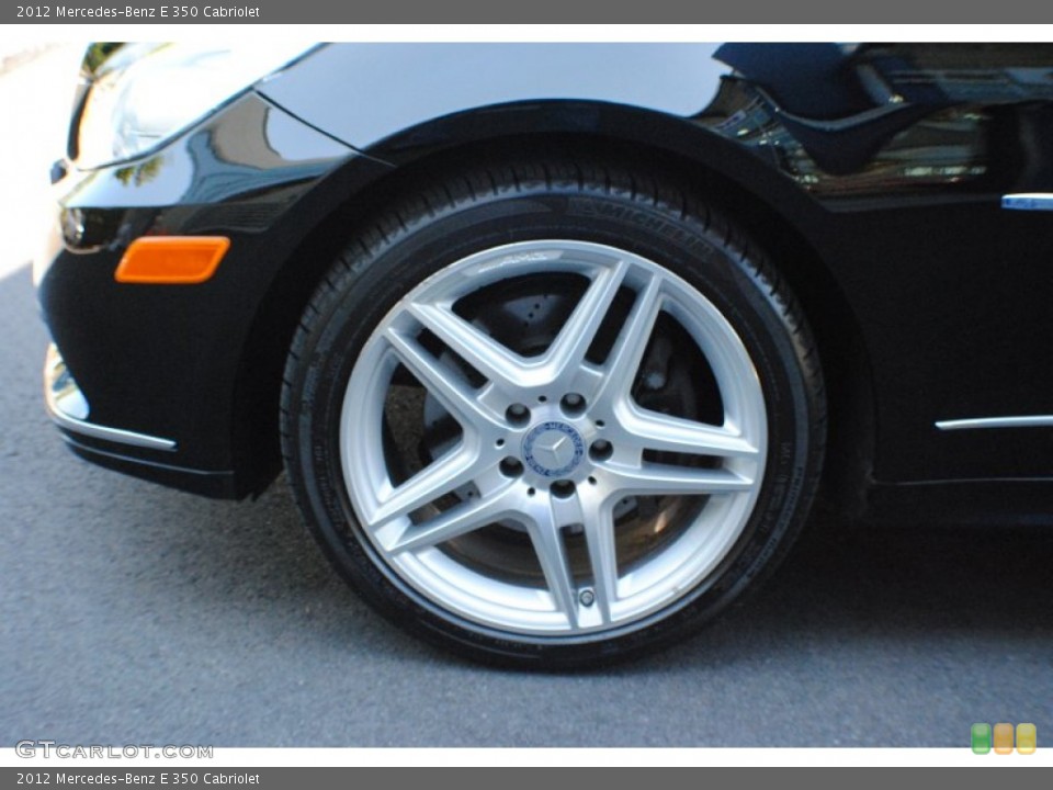 2012 Mercedes-Benz E 350 Cabriolet Wheel and Tire Photo #68508812