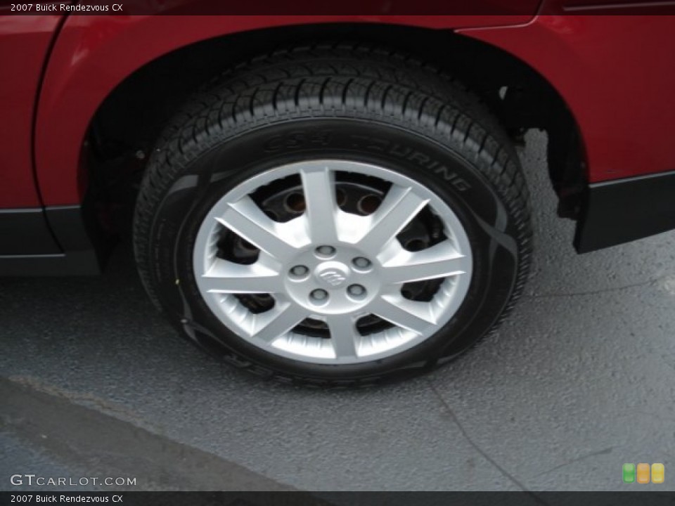 2007 Buick Rendezvous CX Wheel and Tire Photo #68509924