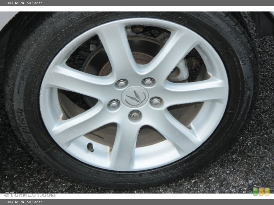 2004 Acura TSX Sedan Wheel and Tire Photo #68509960