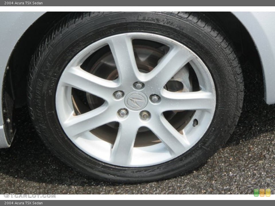 2004 Acura TSX Sedan Wheel and Tire Photo #68509984