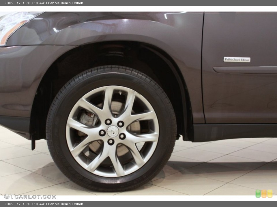 2009 Lexus RX 350 AWD Pebble Beach Edition Wheel and Tire Photo #68517292