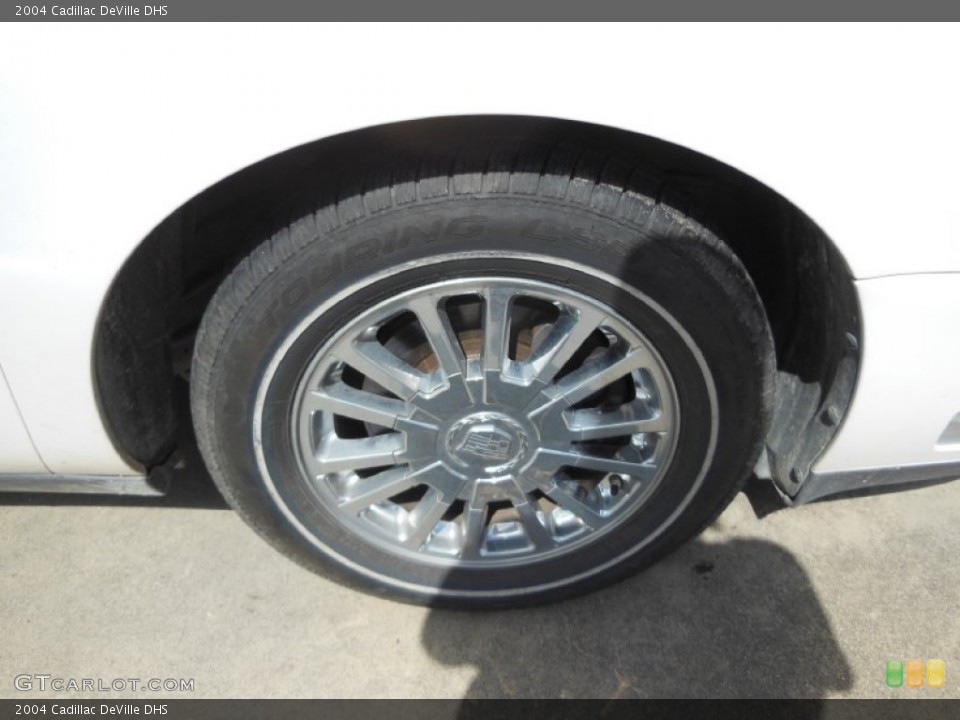2004 Cadillac DeVille DHS Wheel and Tire Photo #68520646