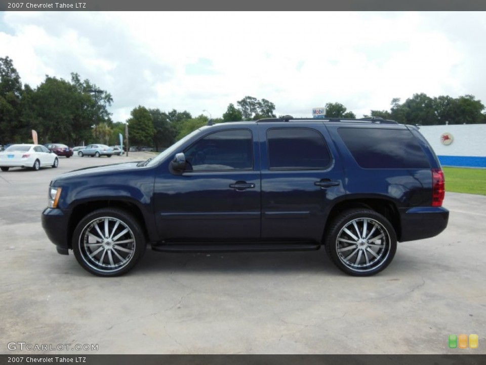 2007 Chevrolet Tahoe Custom Wheel and Tire Photo #68521009