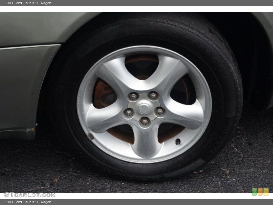 2001 Ford Taurus SE Wagon Wheel and Tire Photo #68523817
