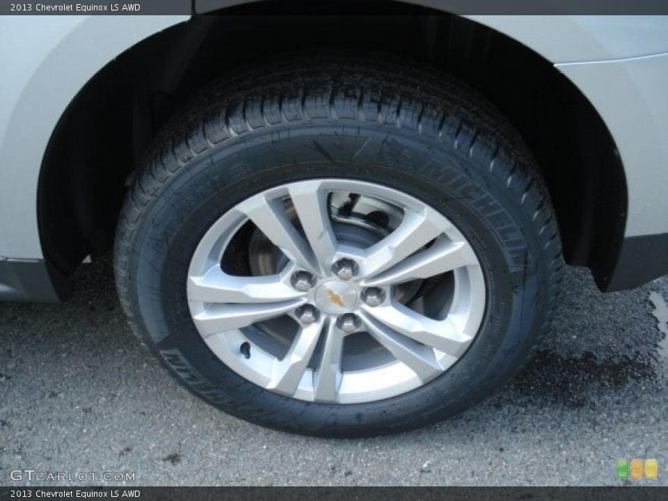 2013 Chevrolet Equinox LS AWD Wheel and Tire Photo #68524174