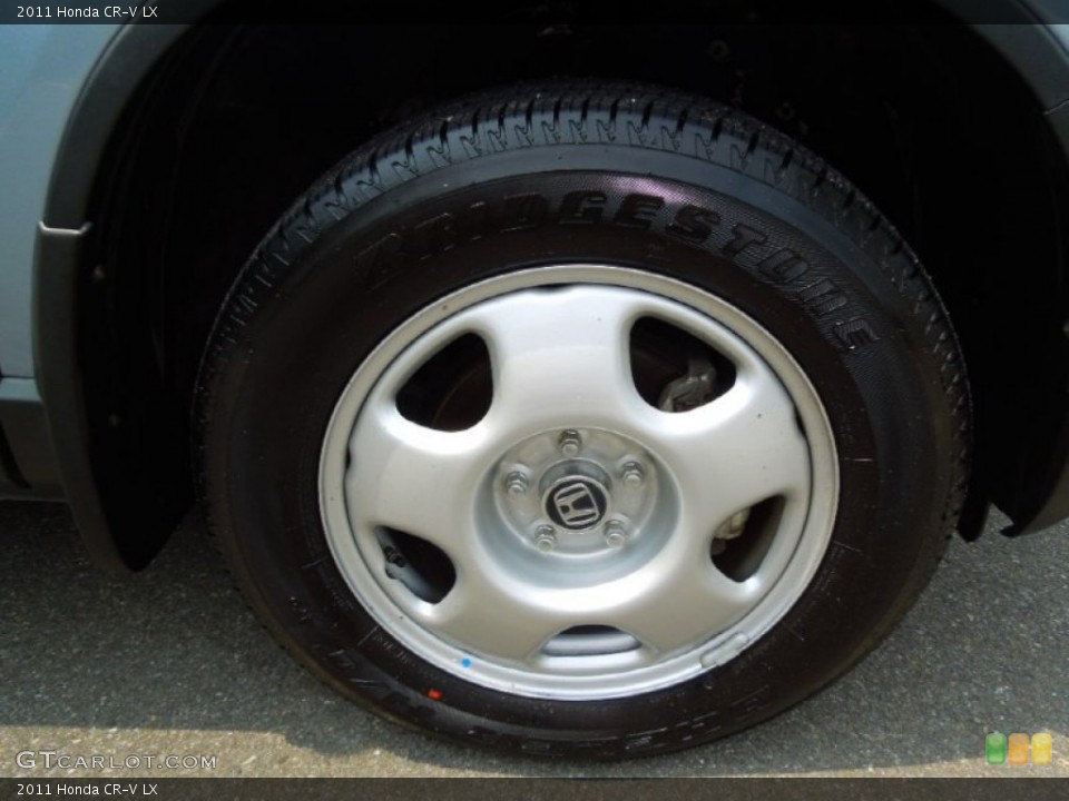 2011 Honda CR-V LX Wheel and Tire Photo #68525050