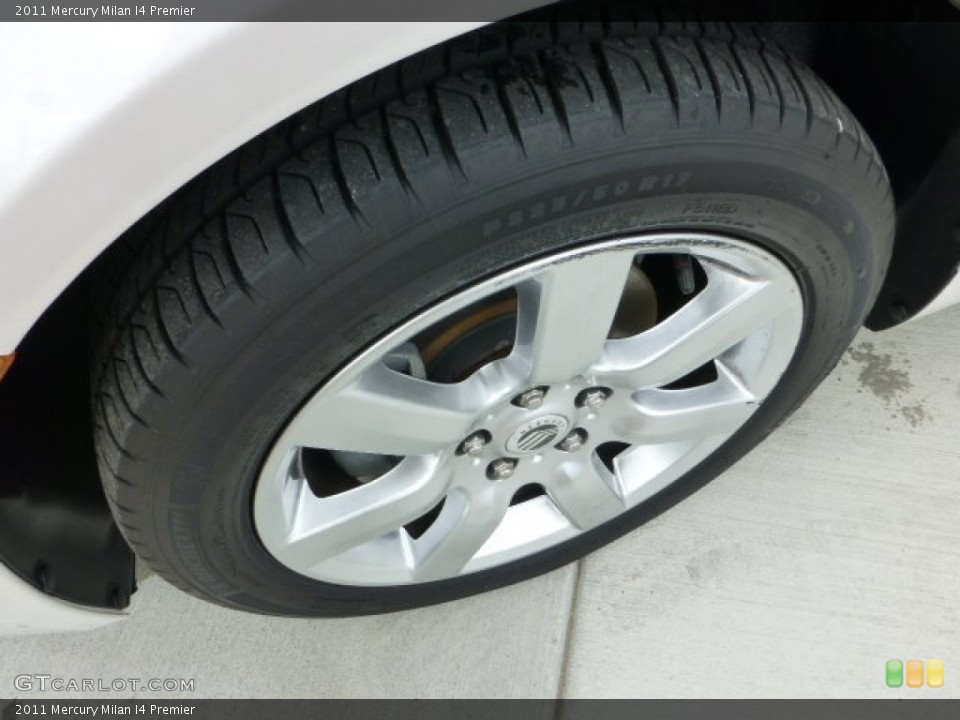 2011 Mercury Milan I4 Premier Wheel and Tire Photo #68526946