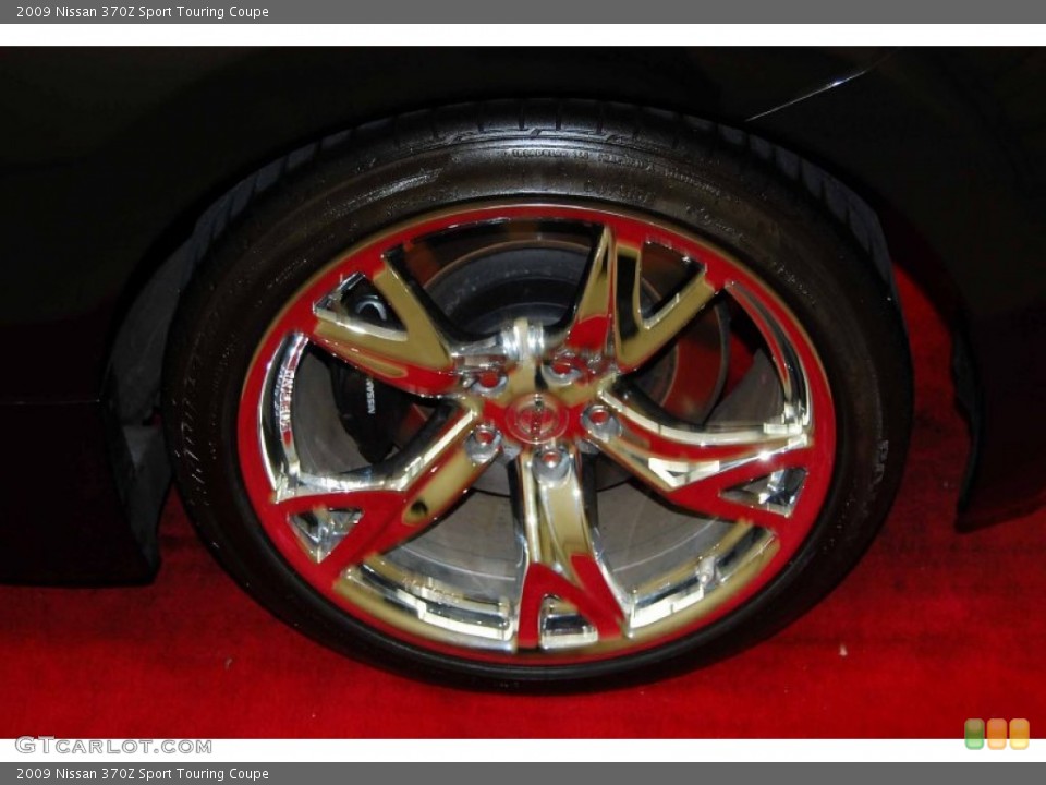 2009 Nissan 370Z Sport Touring Coupe Wheel and Tire Photo #68529073