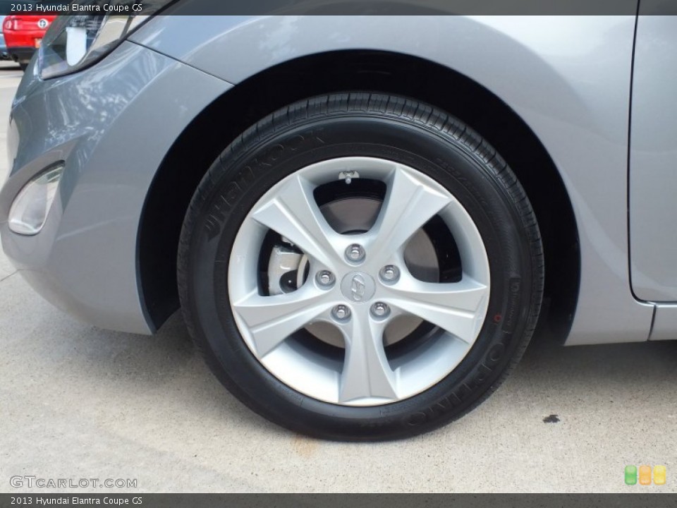 2013 Hyundai Elantra Coupe GS Wheel and Tire Photo #68531371