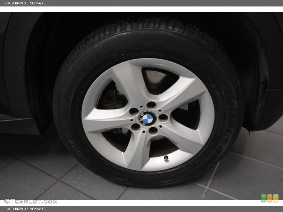 2009 BMW X5 xDrive30i Wheel and Tire Photo #68536450
