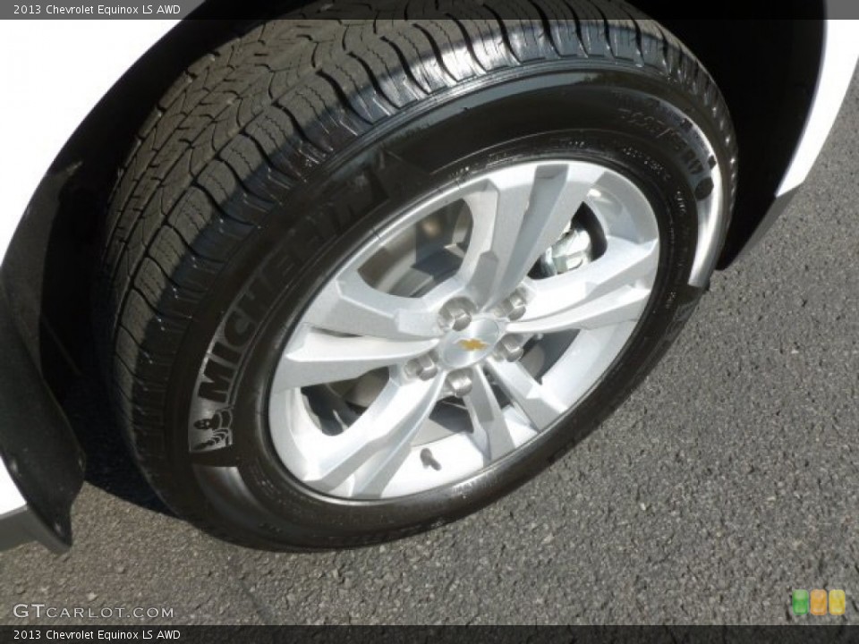 2013 Chevrolet Equinox LS AWD Wheel and Tire Photo #68537201
