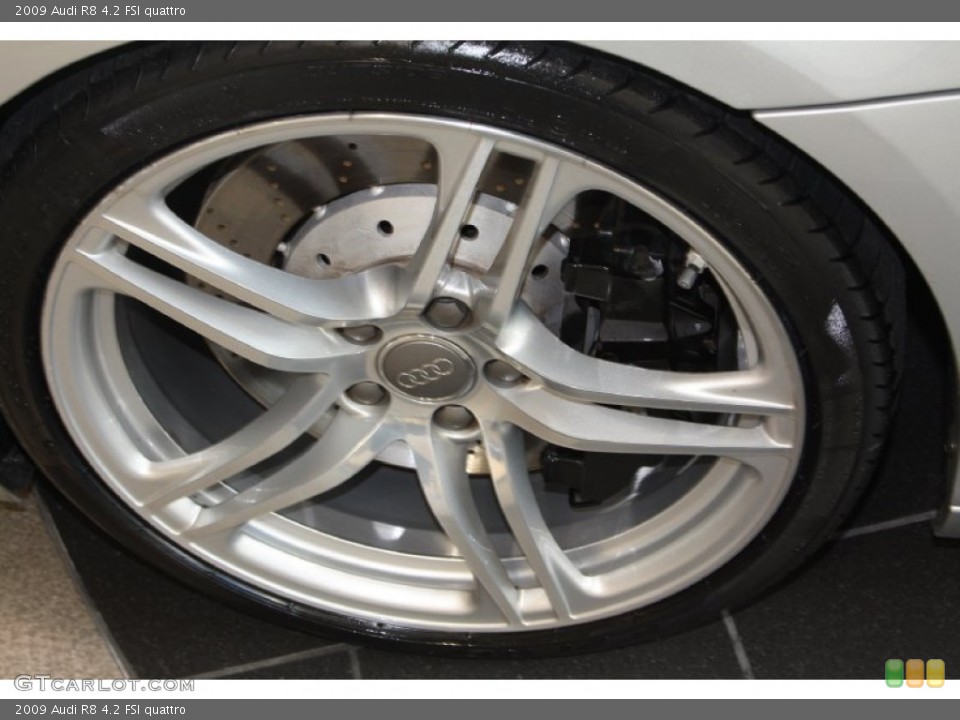 2009 Audi R8 4.2 FSI quattro Wheel and Tire Photo #68538436