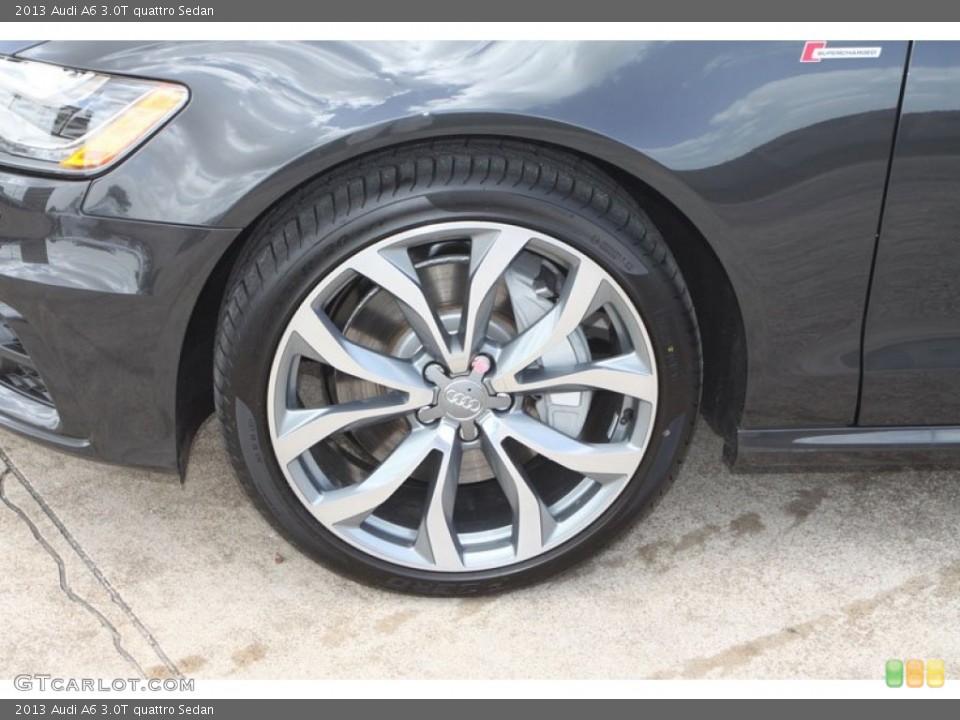 2013 Audi A6 3.0T quattro Sedan Wheel and Tire Photo #68539015