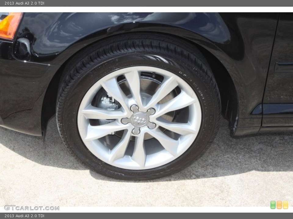 2013 Audi A3 2.0 TDI Wheel and Tire Photo #68541844