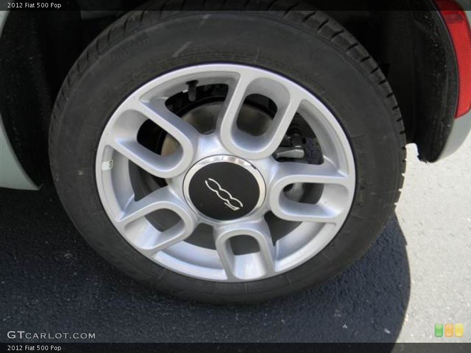 2012 Fiat 500 Pop Wheel and Tire Photo #68544061