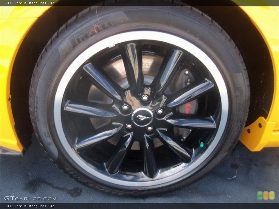 2013 Ford Mustang Boss 302 Wheel and Tire Photo #68545486
