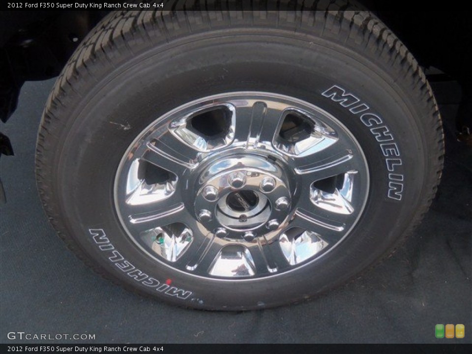 2012 Ford F350 Super Duty Wheels and Tires