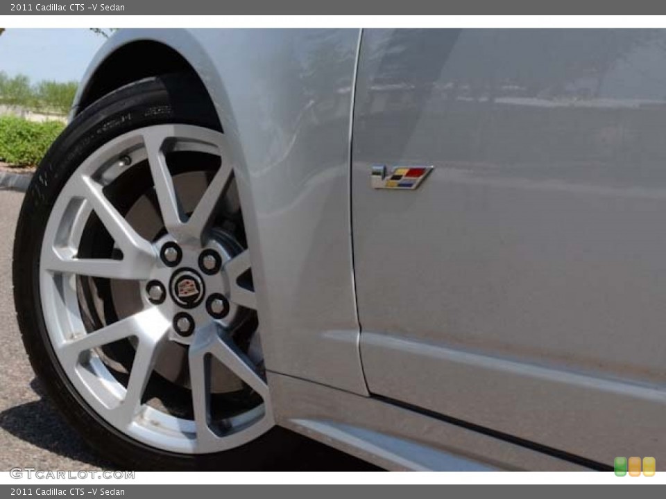 2011 Cadillac CTS -V Sedan Wheel and Tire Photo #68548795
