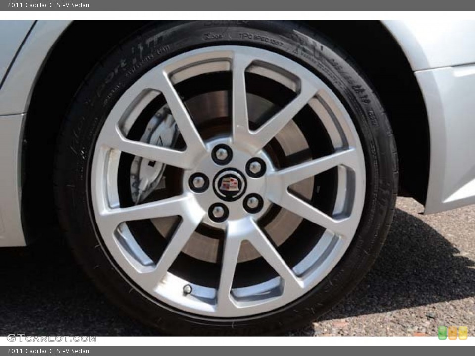 2011 Cadillac CTS -V Sedan Wheel and Tire Photo #68548804