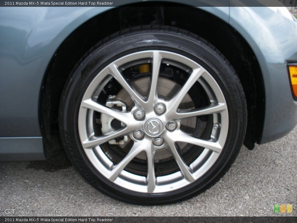 2011 Mazda MX-5 Miata Special Edition Hard Top Roadster Wheel and Tire Photo #68550049