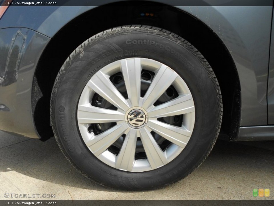 2013 Volkswagen Jetta S Sedan Wheel and Tire Photo #68553241