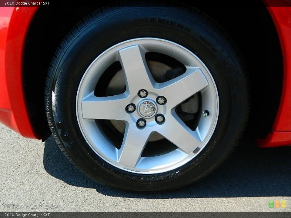 2010 Dodge Charger SXT Wheel and Tire Photo #68554891