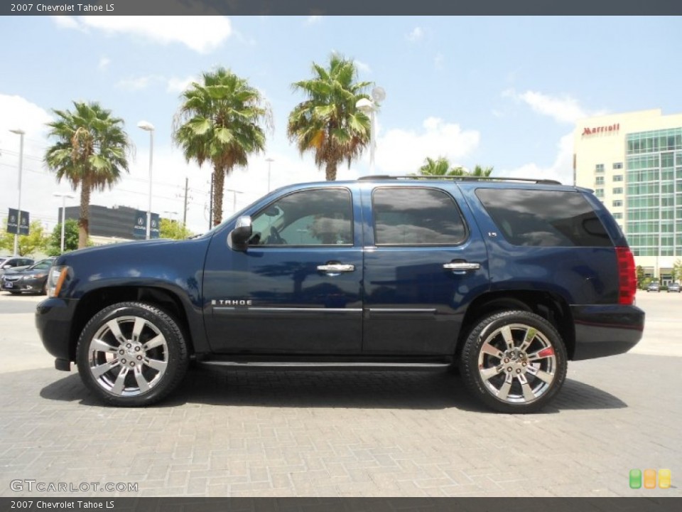2007 Chevrolet Tahoe Custom Wheel and Tire Photo #68557408