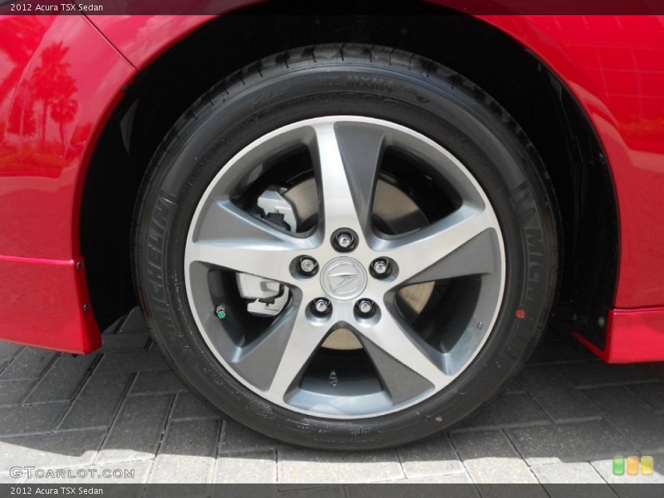 2012 Acura TSX Sedan Wheel and Tire Photo #68558626