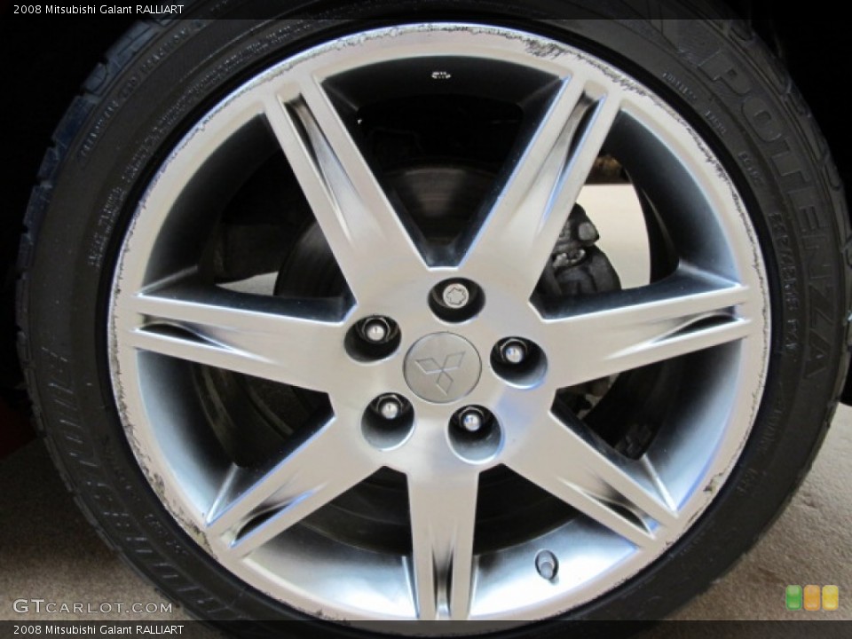 2008 Mitsubishi Galant RALLIART Wheel and Tire Photo #68560326
