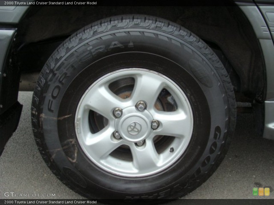 2000 Toyota Land Cruiser Wheels and Tires