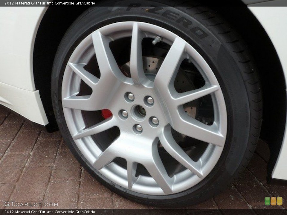 2012 Maserati GranTurismo Convertible GranCabrio Wheel and Tire Photo #68569093