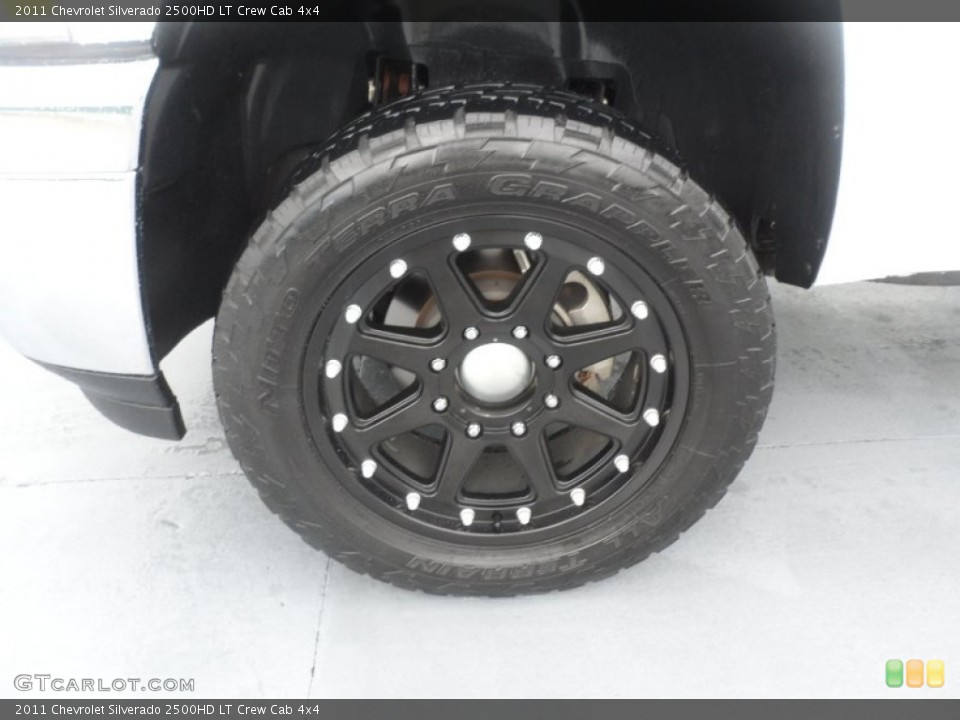 2011 Chevrolet Silverado 2500HD Custom Wheel and Tire Photo #68569342