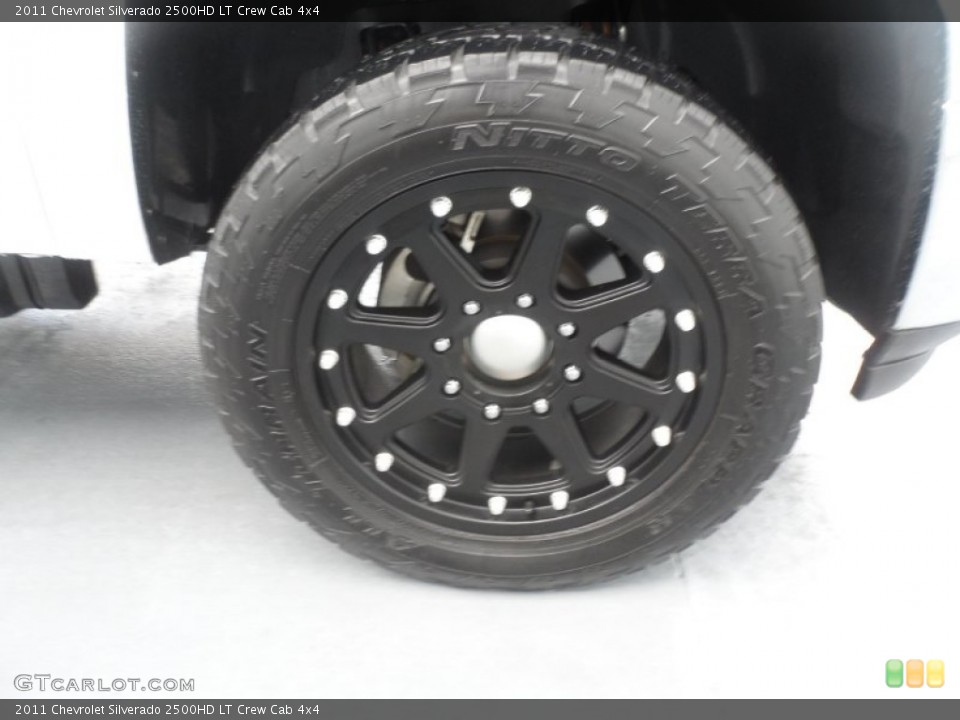 2011 Chevrolet Silverado 2500HD Custom Wheel and Tire Photo #68569366