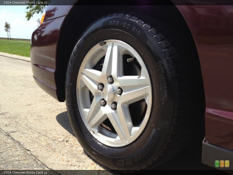 2004 Chevrolet Monte Carlo LS Wheel and Tire Photo #68581079